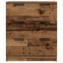 Skænke 3 stk Gammelt træ 60x30x70 cm Konstrueret træ