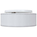 Loftlampe med spotlights Grå 30 x 30 x 13,5 cm Stof
