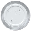Loftlampe med spotlights Hvid 38 x 38 x 13,5 cm Stof