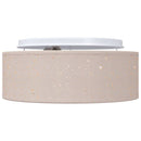 Loftlampe med spotlights Gråbrun 30 x 30 x 13,5 cm Stof