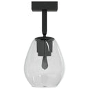 Loftsspot med spotlights Sort 13 x 13 x 26 cm Glas og Metal