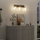 Loftsspot med spotlights Sort 54 x 13 x 26 cm Glas og Metal