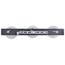 Loftsspot med spotlights Sort 54 x 13 x 26 cm Glas og Metal