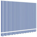 Reservedug til markise Blå og Hvid 2,5 x 2 m Polyester