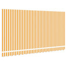 Reservedug til markise Gul og Hvid 4 x 2 m Polyester
