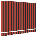 Reservedug til markise Orange og Brun 3 x 2 m Polyester