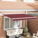 Reservedug til markise Bordeaux Rød 2,5 x 2 m Polyester