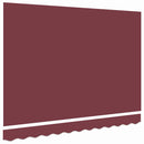 Reservedug til markise Bordeaux Rød 2,5 x 2 m Polyester