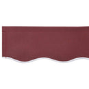 Reservedug til markise Bordeaux Rød 3,5 x 2 m Polyester