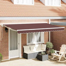 Reservedug til markise Brun 4 x 2 m Polyester