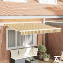 Reservedug til markise Orange og Sort 3,5 x 2 m Polyester