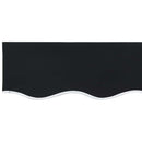 Reservedug til markise Sort 3,5 x 2,5 m Polyester