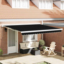 Reservedug til markise Sort 4 × 3 m Polyester