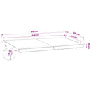 Udskiftningsdug til markise til 4,5x3 m Beige Polyester