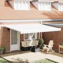 Reservedug til markise Hvid 4,5 × 3,5 m Polyester