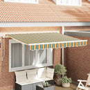Reservedug til markise Grøn og gul 2,5 x 2 m Polyester