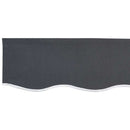 Markise kappa erstatning Antracitstribe 2,5 m Polyester