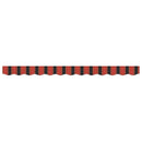 Markise kappa erstatning Orange / Sort / Gul 3 m Polyester