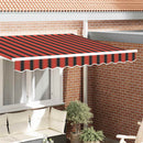 Markise kappa erstatning Orange / Sort / Gul 3,5 m Polyester