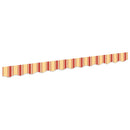 Markise kappa erstatning Gul og orange 2,5 m Polyester