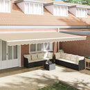 Markise kappa erstatning Beige 6 m Polyester