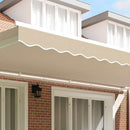 Markise kappa erstatning Beige 6 m Polyester