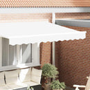 Markise kappa erstatning Hvid 3,5 m Polyester