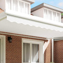 Markise kappa erstatning Hvid 480 x 20 cm Polyester