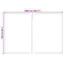 Reservedug til markise Creme 1000 x 160 cm Polyester