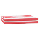 Reservedug til markise Rød og Hvid 1000 x 160 cm Polyester