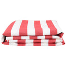 Reservedug til markise Rød og Hvid 1000 x 160 cm Polyester
