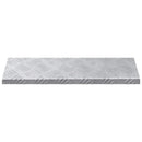 Trappe Tread 15 stk. 60 x 18 x 2,5 cm Sølv Aluminium