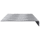 Trappe Tread 15 stk. 60 x 18 x 2,5 cm Sølv Aluminium