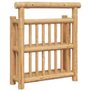 Væghylde med hylde Naturfarvet 40 x 13 x 44 cm Bambus