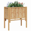 Hævet bed Brun 70 x 35 x 70 cm Bambus