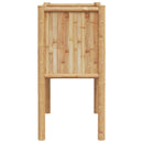 Hævet bed Brun 70 x 35 x 70 cm Bambus