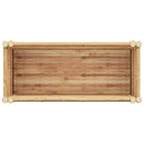 Hævet bed Brun 70 x 35 x 70 cm Bambus