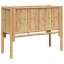 Hævet bed Brun 90 x 35 x 70 cm Bambus