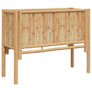 Hævet bed Brun 90 x 35 x 70 cm Bambus