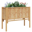 Hævet bed Brun 90 x 35 x 70 cm Bambus