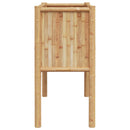 Hævet bed Brun 90 x 35 x 70 cm Bambus