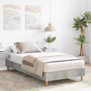 Sengestel Beton Grå 203 x 93 x 25 cm Konstrueret træ
