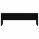 tv-bord 120x40x40 cm konstrueret træ sort egetræsfarve