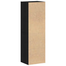 bogreol 36x30x114 cm konstrueret træ sort-eg