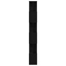 bogreol 80x24x190,5 cm konstrueret træ sort-eg