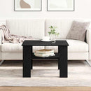 Sofabord Sort eg 60 x 60 x 42 cm Konstrueret træ