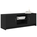 tv-bord 102x30x37,5 cm konstrueret træ sort egetræsfarve