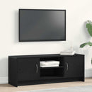 tv-bord 102x30x37,5 cm konstrueret træ sort egetræsfarve