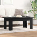 Sofabord Sort eg 100 x 60 x 42 cm Konstrueret træ