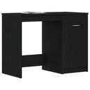 Bord Sort eg 100 x 50 x 76 cm Konstrueret træ